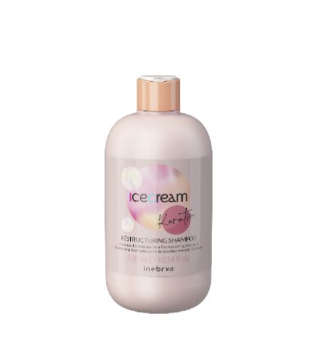 INEBRYA Ice Cream Keratin shampoo ristrutturante alla cheratina