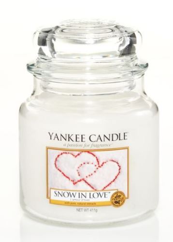 Yankee Candle Snow in Love candela profumata 411 g