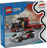 LEGO® City 60493 Display Truck F1® con auto da corsa Audi F1®