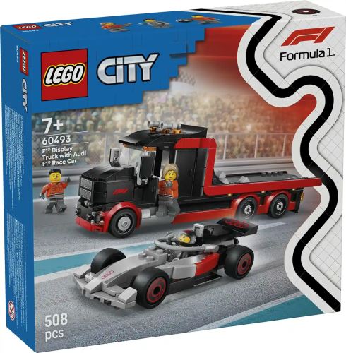 LEGO® City 60493 Display Truck F1® con auto da corsa Audi F1®