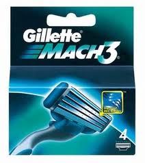 Gillette Mach3 testina di ricambio da uomo