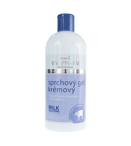 VivaPharm Goats Milk bagnoschiuma al latte di capra do donna 400 ml