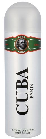 Cuba Green deodorante spray da uomo 200 ml