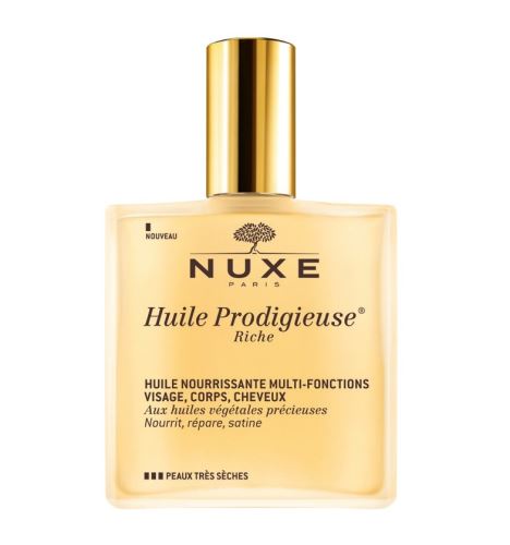 Nuxe Huile Prodigieuse Riche olio secco multifunzionale per pelli molto secche 100 ml