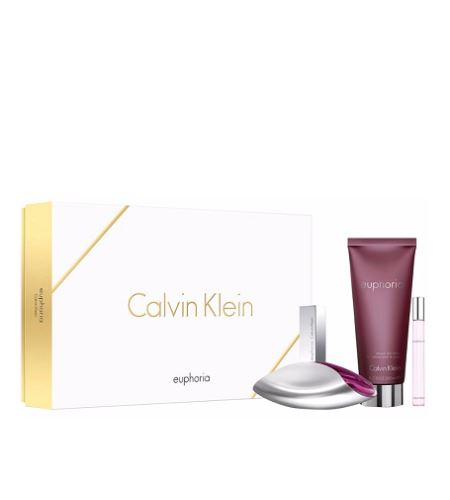Calvin Klein Euphoria confezione regalo do donna Eau de Parfum 100 ml + latte corpo 200 ml + Eau de Parfum roll-on 10 ml