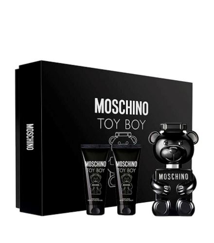 Moschino Toy Boy confezione regalo da uomo Eau de Parfum 50 ml + docciaschiuma 50 ml + balsamo post-rasatura 50 ml