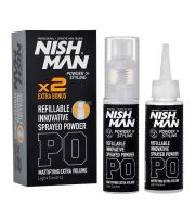NISHMAN Refillable Sprayed Powder 20 + 20g
