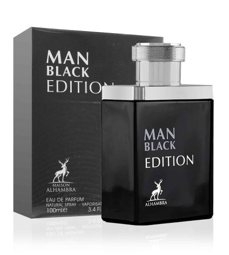 Maison Alhambra Man Black Edition Eau de Parfum da uomo 100 ml