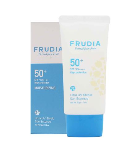 Frudia Ultra UV Shield Sun Essence Essenza idratante solare SPF 50+ 50 g