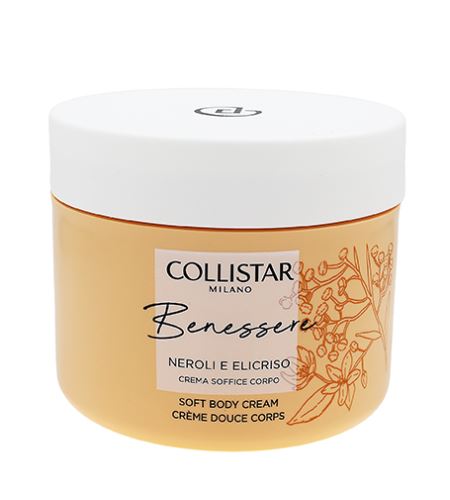 Collistar Benessere Neroli and Helichrysum crema corpo setosa e delicata 200 ml