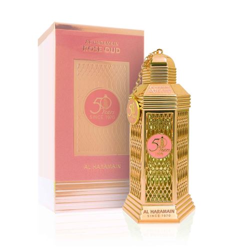 Al Haramain Rose Oud 50 Years Eau de Parfum unisex 100 ml