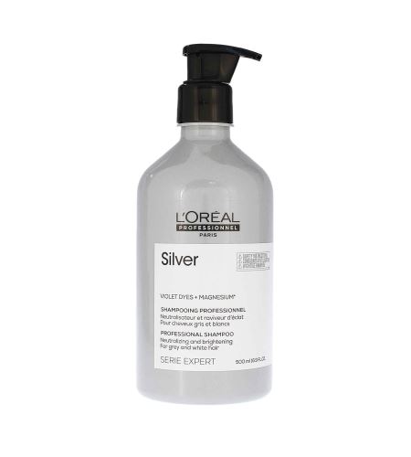 L'Oréal Professionnel Serie Expert Silver Shampoo per capelli grigi e bianchi