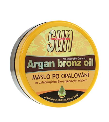Vivaco SUN Argan Bronz Oil burro doposole con olio di argan biologico 200 ml