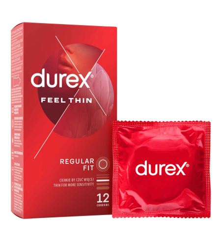 Durex Feel Thin Classic preservativi 12 pz