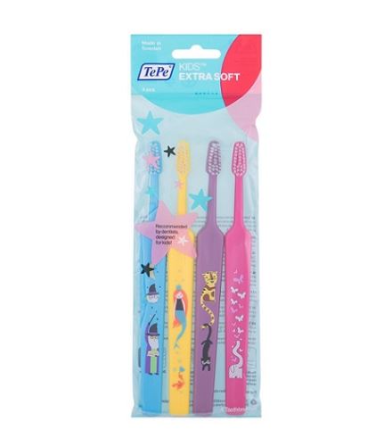 TePe Kids Select Compact Spazzolino da Denti Extra Soft 4 pz