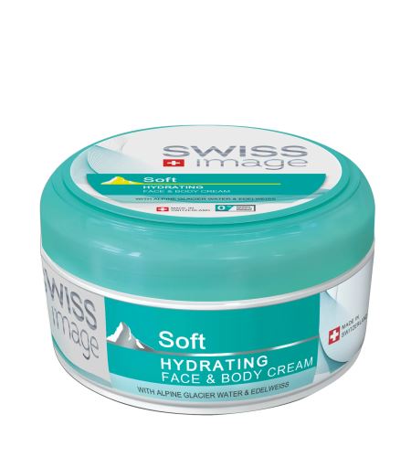 Swiss Image Body Care Soft Hydrating Face & Body Cream crema idratante per viso e corpo 200 ml