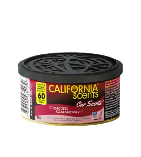 California Scents Car Scents Concord Cranberry deodorante per auto 42 g