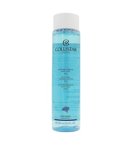 Collistar Anti-Age Toning Lotion tonico illuminante con effetto antirughe 250 ml