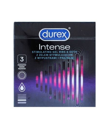 Durex Intense Orgasmic preservativi 3 pz
