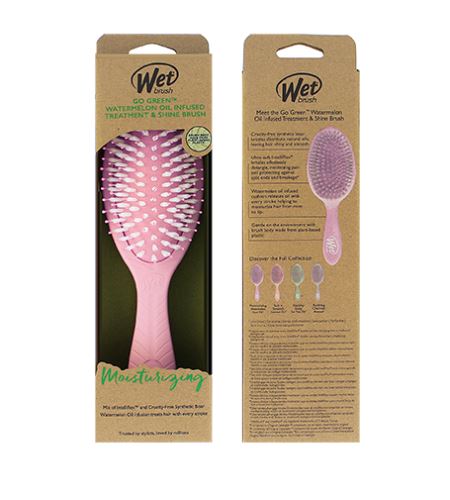 Wet Brush Go Green Treatment & Shine Brush spazzola per capelli