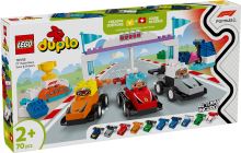 LEGO® DUPLO® 10445 Auto da corsa e piloti Team F1® (4)