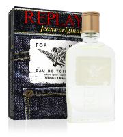 Replay Jeans Original For Him Eau de Toilett da uomo 50 ml