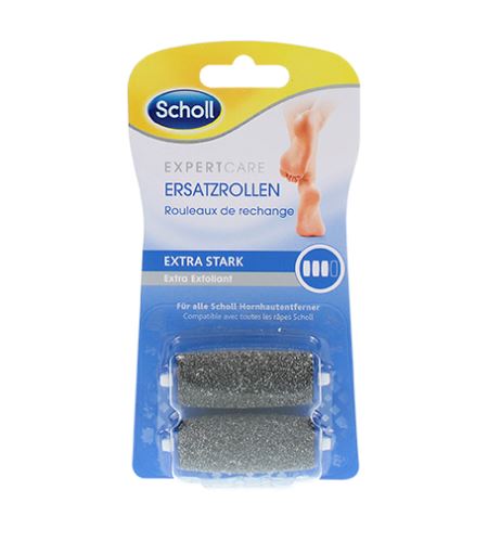 Scholl Velvet Smooth testina di ricambio con cristalli di diamante extra grezzi 2 pz