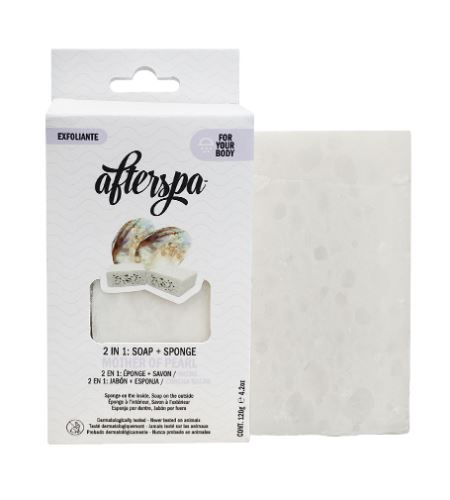 AfterSpa Mother of Pearl Soap Sponge spugna da bagno multifunzionale 120 g