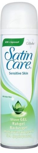 Gillette Satin Care Sensitive Skin Gel da barba per pelli sensibili 200 ml