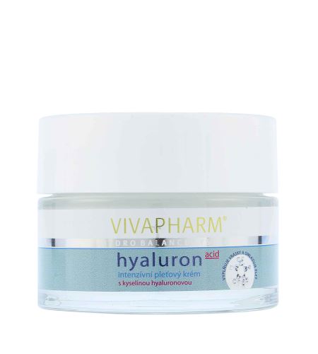 VivaPharm Hyaluron crema viso intensiva con acido ialuronico 50 ml