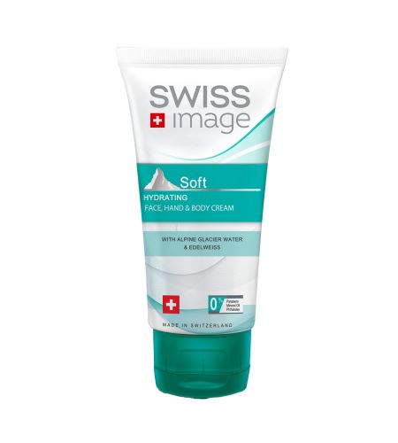 Swiss Image Body Care Soft Hydrating Face, Hand & Body Cream crema idratante per viso, mani e corpo 75 ml