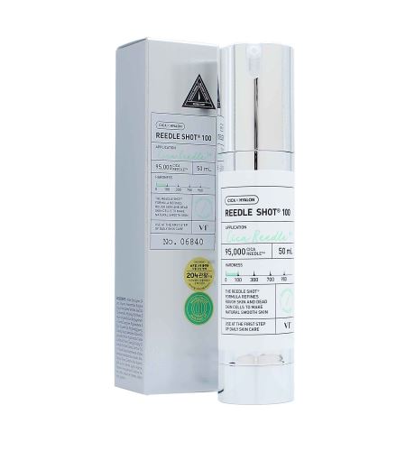 VT Cosmetics Reedle Shot 100 microsfere per il viso per migliorare la texture della pelle 50 ml