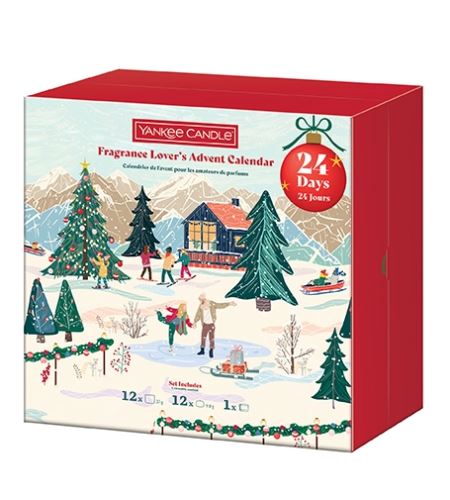 Calendario dell'avvento Yankee Candle Fragrance Lover's 2025, libro del calendario dell'avvento
