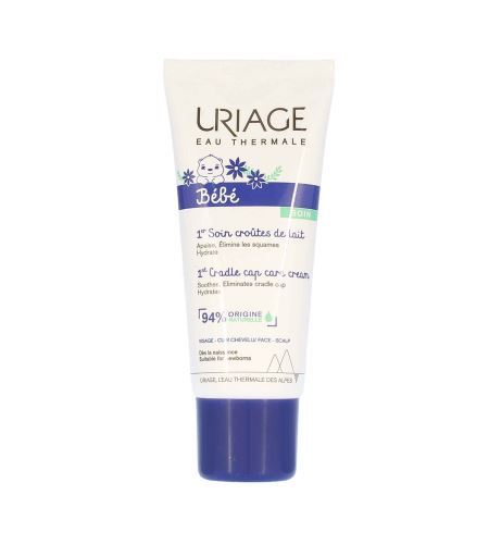 URIAGE Bébé 1st Cradle Cap Care Cream crema lenitiva per bambini 40 ml