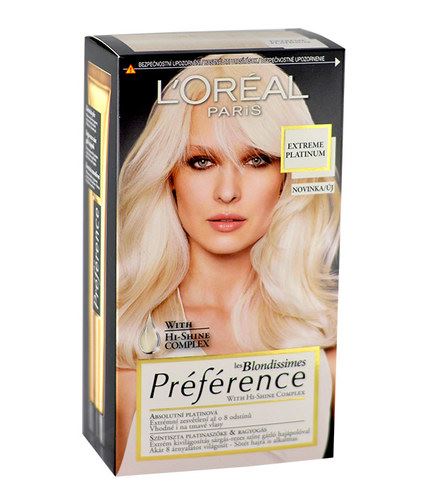 L'Oréal Paris Préférence les Blondissimes Hair Colour tinta per capelli 1 pz Extreme Platinum