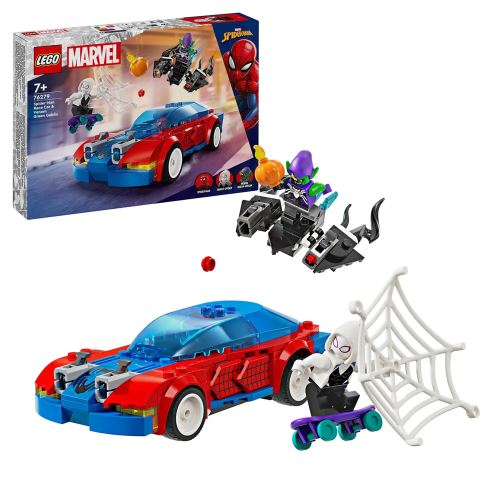 LEGO® Marvel 76279 Auto da corsa di Spider-Man e Venom Goblin