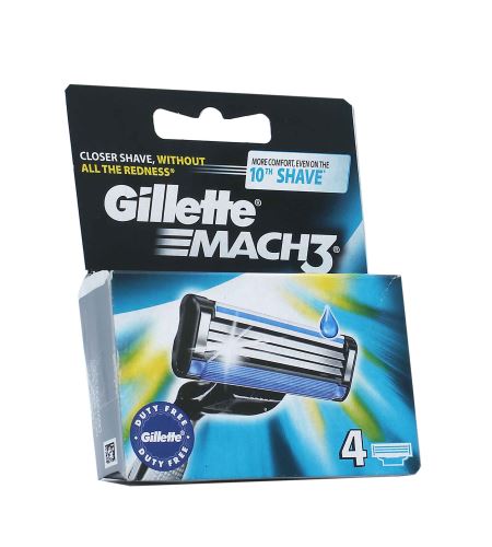 Gillette Mach3 testina di ricambio da uomo