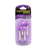 California Scents Vent Stick Monterey Vanilla deodorante per auto 4 pz