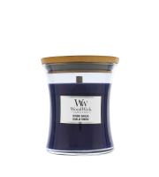 WoodWick Hinoki Dahlia candela profumata con stoppino di legno 275 g