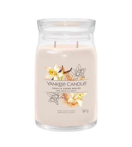 Yankee Candle Vanilla Creme Brulee Signature candela grande 567 g