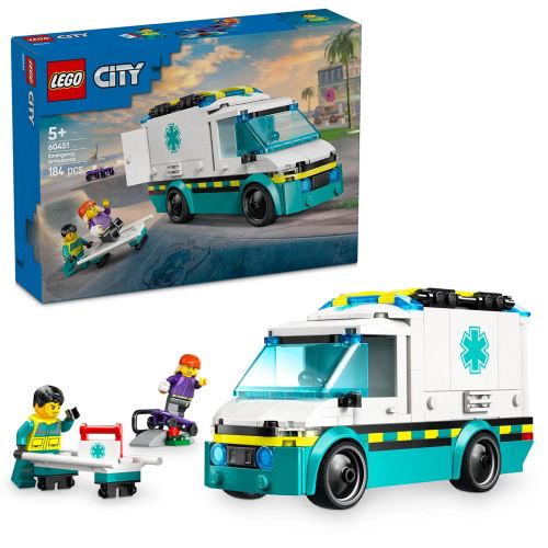 LEGO® City 60451 Ambulanza di emergenza