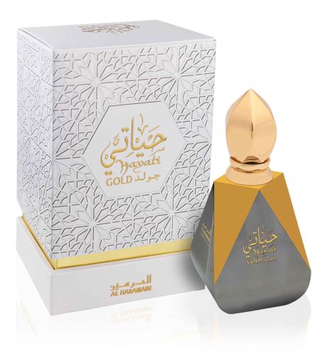 Al Haramain Hayati Gold olio profumato unisex 12 ml