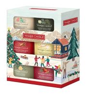 Yankee Candle Christmas Collection candela votiva glass 6x37 g