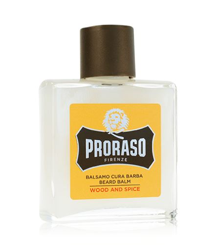 PRORASO Wood And Spice balsamo per la barba da uomo 100 ml