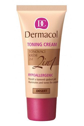 Dermacol Toning Cream 2in1 crema colorata 2in1 30 ml