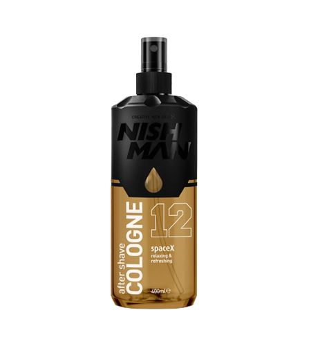 NISHMAN After Shave Cologne SpaceX lozione after-shave 400 ml