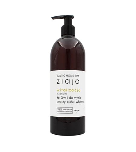 Ziaja Baltic Home Spa Vitality gel doccia per viso, corpo e capelli 500 ml