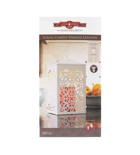 Candle Warmers Scroll lanterna riscaldante per candele bílá