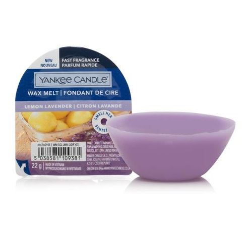 Yankee Candle Lemon Lavender cera profumata 22 g