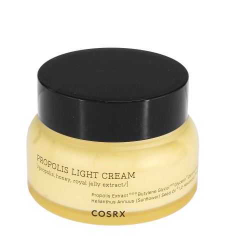 Cosrx Full Fit Propolis Light Cream crema leggera per un'idratazione intensiva della pelle 65 ml